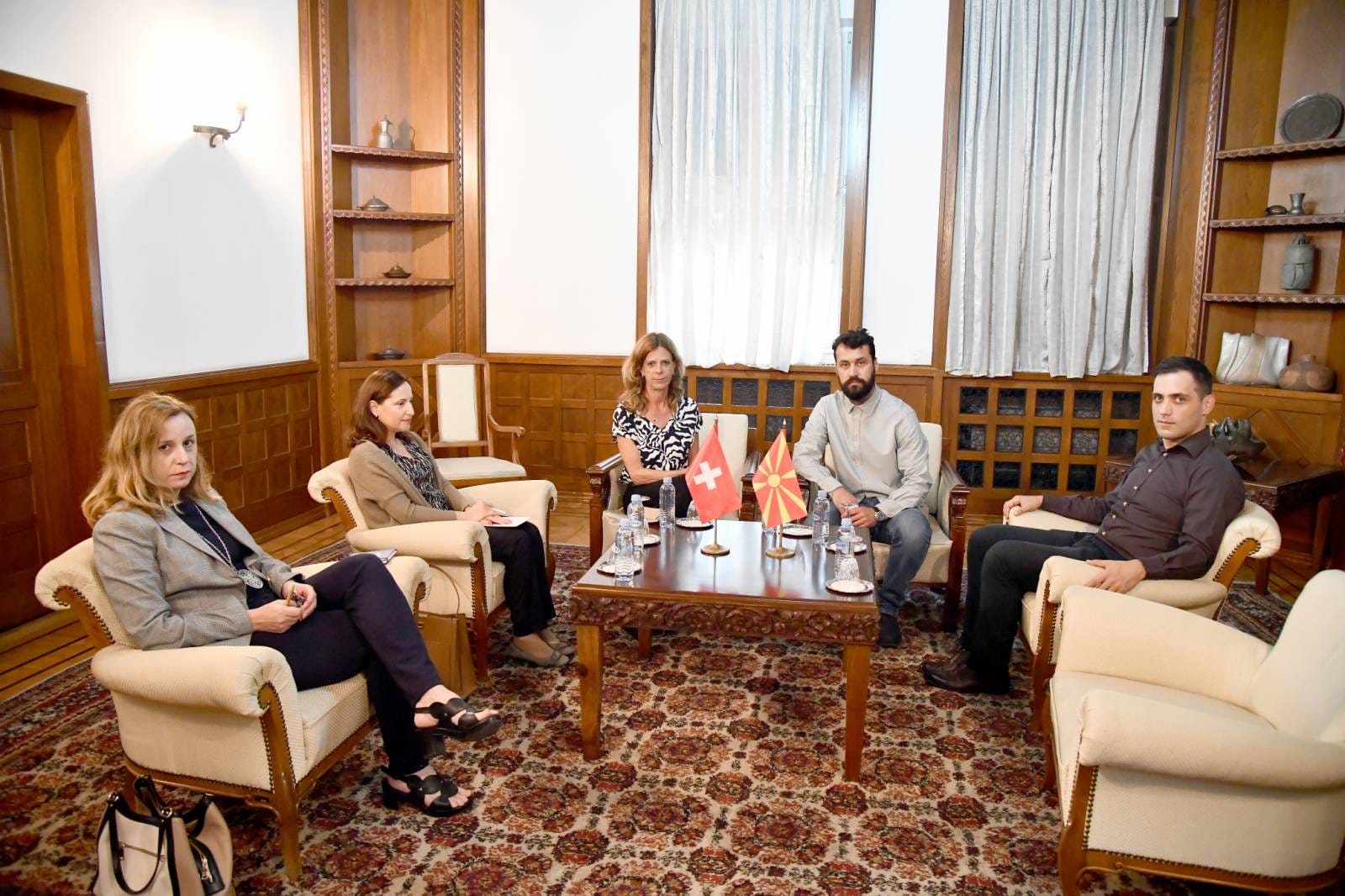 Средба на пратеници од Левица со Амбасадорката на Швајцарија