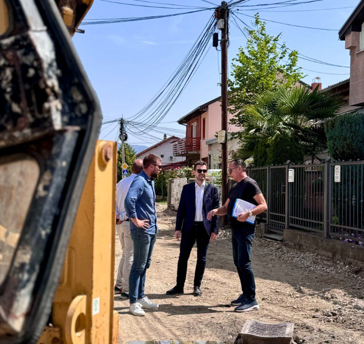 Реконструкција на улицата „Илија Димовски – Гоче“ во населбата Лисиче